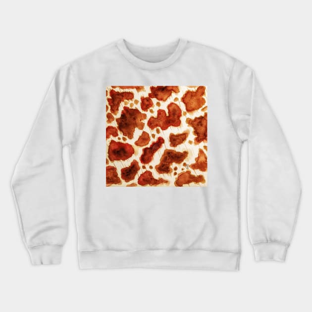 Guernsey Cow spots Crewneck Sweatshirt by Matt Starr Fine Art